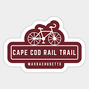 Cape Cod Rail Trail Sticker